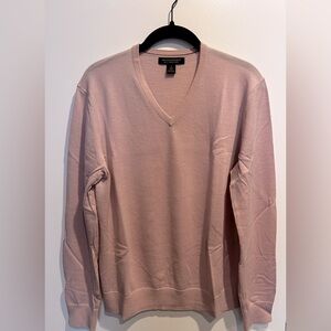 Banana Republic V-Neck Sweater Light Pink Size Small Good Condition